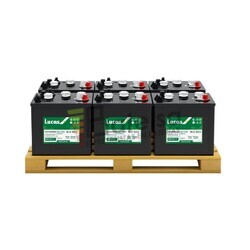 Pack 6 bateras LUCAS LC GC2 | 6 Voltios 225 Amperios C20